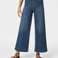 ✨2025 Hot Sale⌛🔥Inventory Clearance! Tummy - Control Cropped Wide - Leg Jeans 🌟